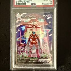 2023 POKEMON CROWN ZENITH #GG45/GG70 DEOXYS VMAX GALARIAN GALLERY PSA 10