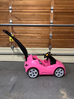 Like New - Pink-  Step2 Whisper Rider Cruiser - ride on push toy