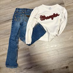 Girls wrangler Medium 