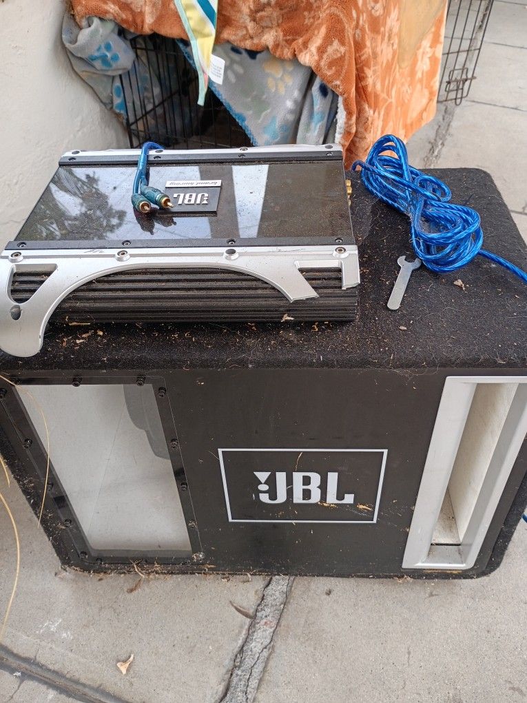 JBL Amp And Speaker