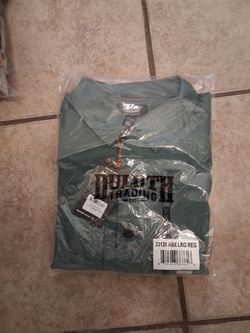 Duluth Trading Co. Men's Shirt Large Regular