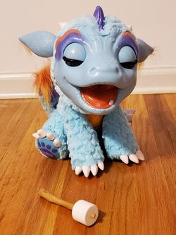 Hasbro Fur Real Fur Real Friends Torch My Blazin Dragon 12" interactive Working