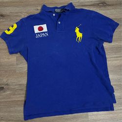 Blue Ralph Lauren Japan Polo