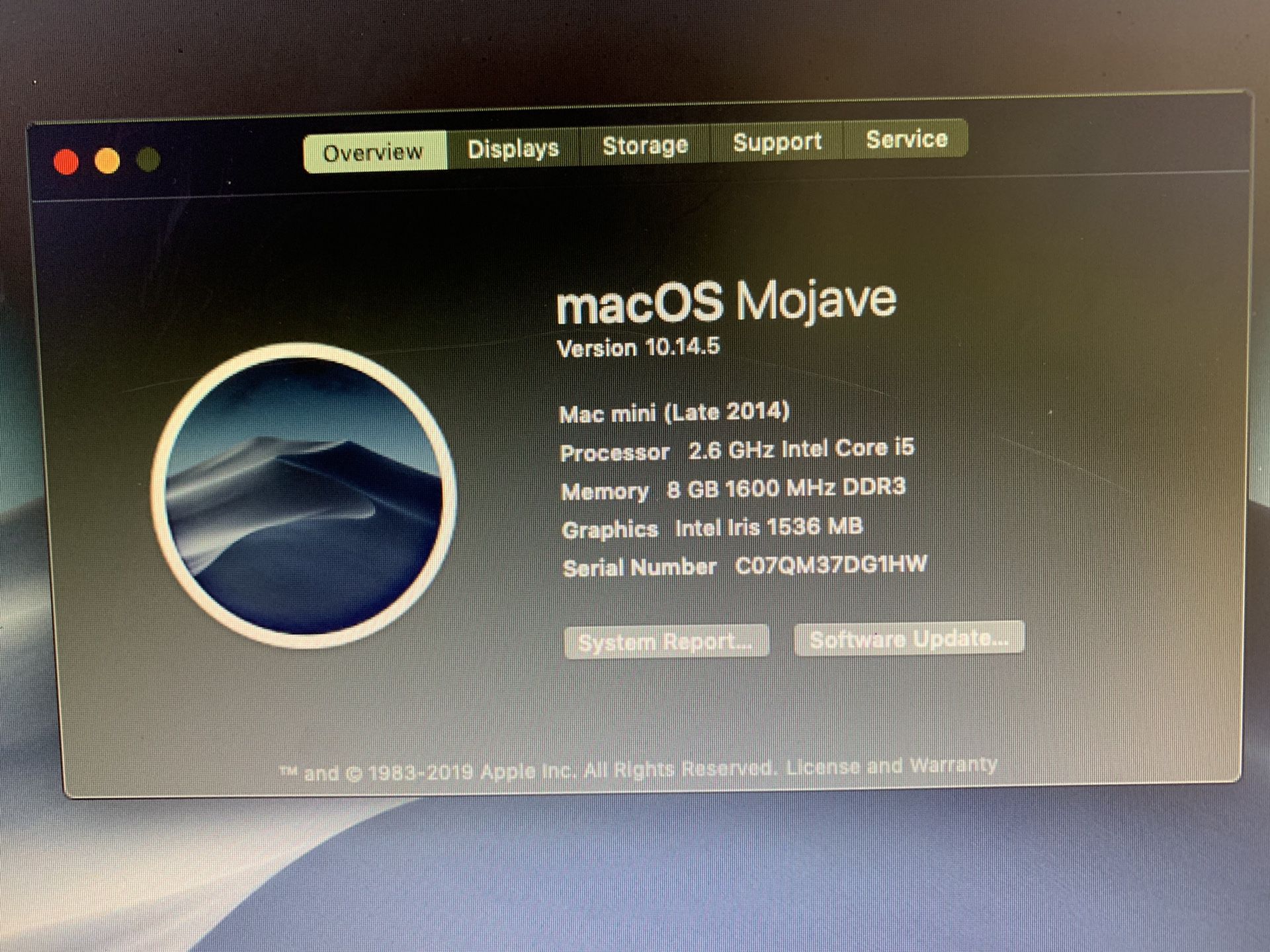 Apple Late 2014 Mac Mini (no monitor) PRICE FIRM