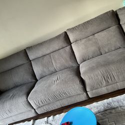 Electric Recliner Couch With Charging 