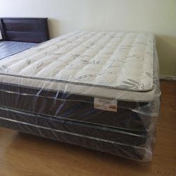 Full Size Pillow Top Mattress Set ‼️‼️