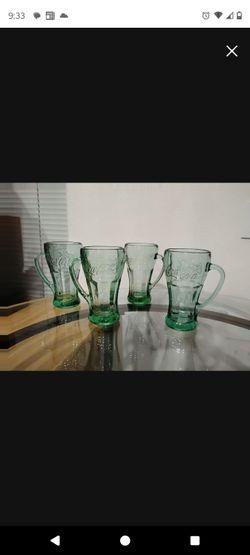 1(contact info removed) VINTAGE COCA-COLA GLASSES
