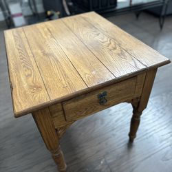 Square Wooden Coffee Table / Side Table