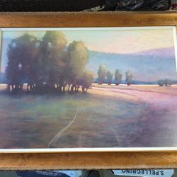 Framed Landscape Painting