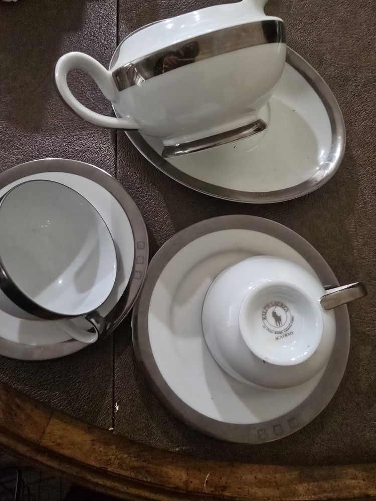 Vintage Porcelain Tea Cup Set