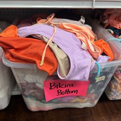 Wholesale/reseller Bikini Tops & Bottoms - Over 400 Pieces 