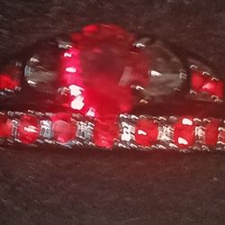Gorgeous Red Ring Set