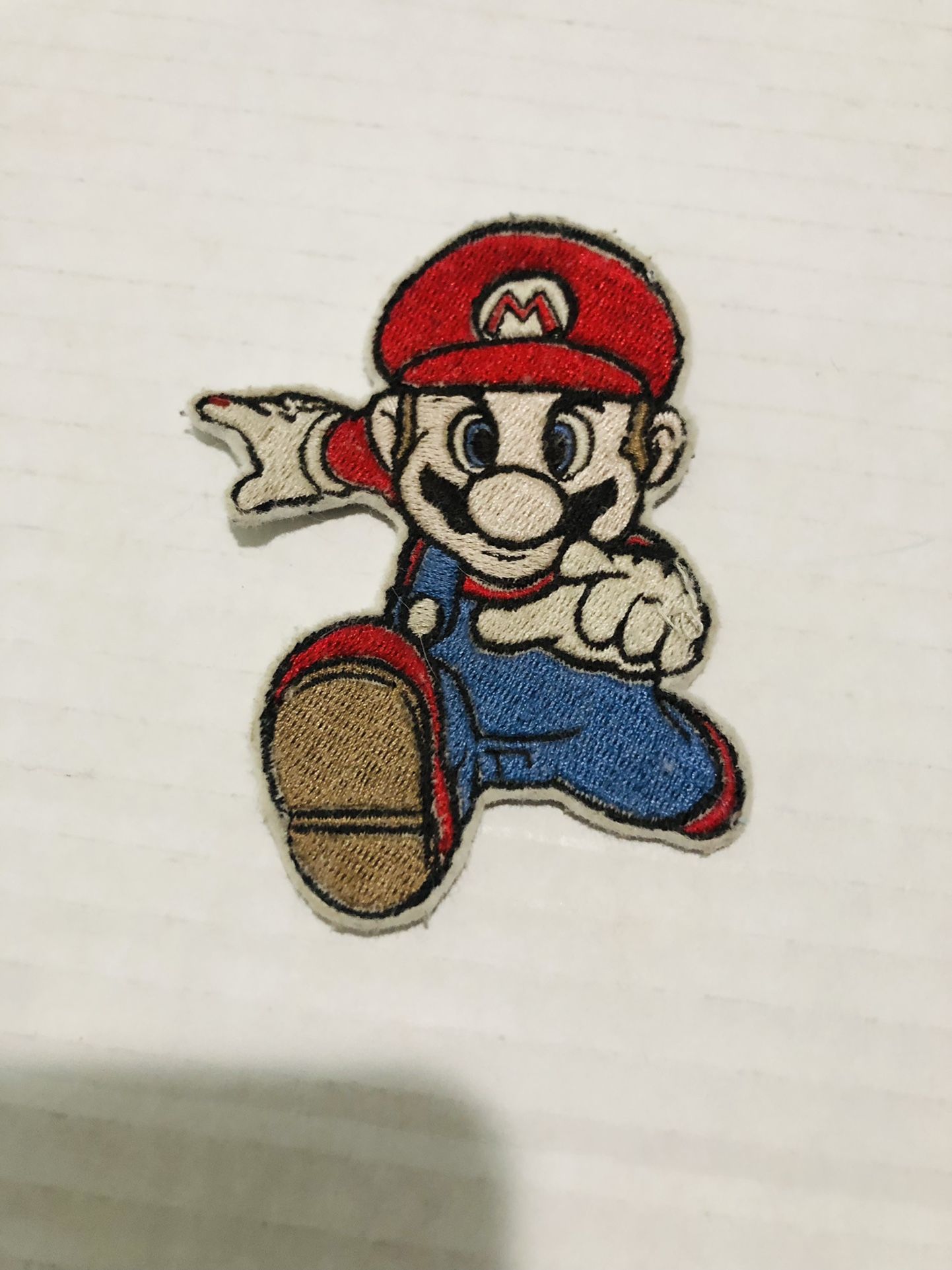 Vintage Super Mario Bros Patch