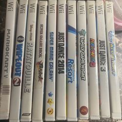 Wii games prices are in Descrition