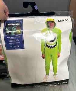 Disney Pixar Monsters Inc Mike Wazowski Suit Adult XL