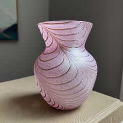 Vintage Art Glass Accent Vase ( H5.5" ) firm on price