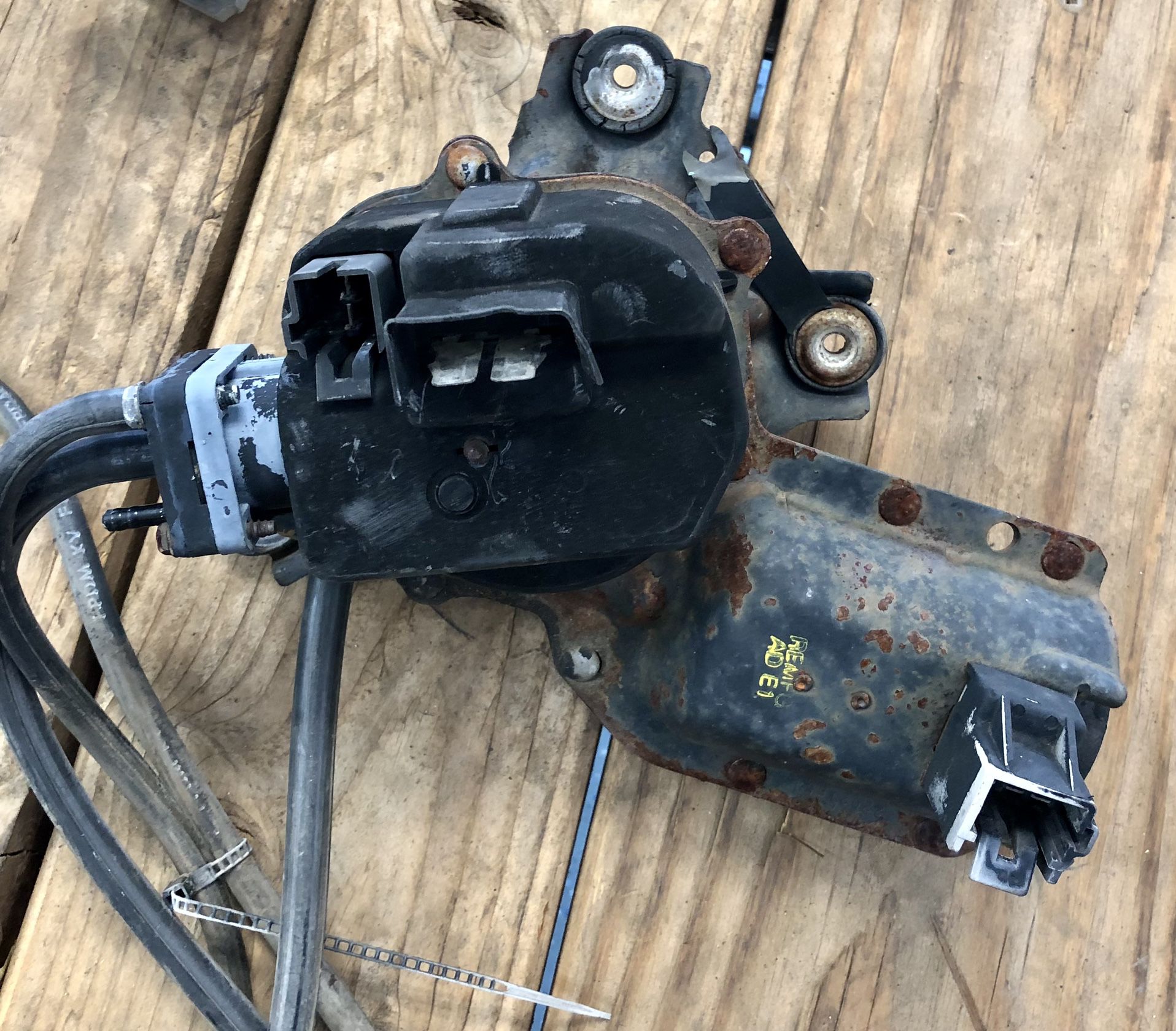 Chevy C10 Wiper Motor And Arms