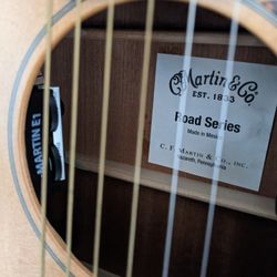 Martin Road Series Acoustic Electric Guitar For Trade