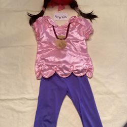 Disney IZZY COSTUME girls Size 2/3  (from Jake and The Neverland Pirates)