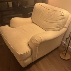 Restoration Hardware Roll Arm Chair