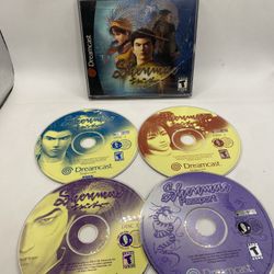 Shenmue [SEGA DREAMCAST] [2000] [US] [TESTED] four discs
