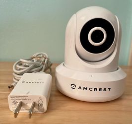 Amcrest 720P Pan/Tilt Wireless Indoor Security Camera w/Night Vision/2-Way Talk