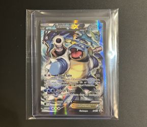 Pokemon Card Blastoise EX Full Art XY122 Promo LP
