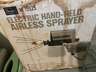 ELECTRIC HAND-HELD AIRLESS SPRAYER