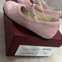 Children's Double G ballet flat