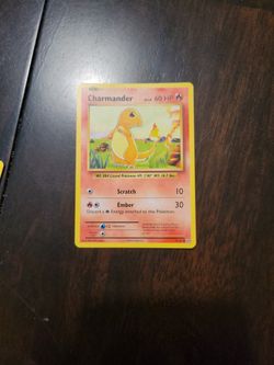 Charmander And Rattata Pokémon Cards
