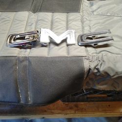 Complete Set Of GMC Original Equipment Hood Emblems