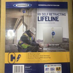 WERNER LIFT SELF RETRACTING LIFELINE LIFT