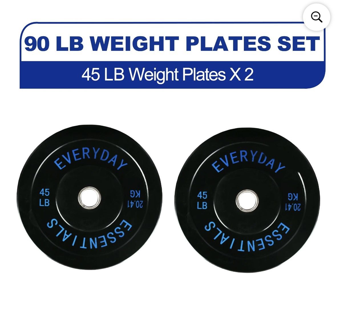 45 Lbs/Pounds Weight Plate Set