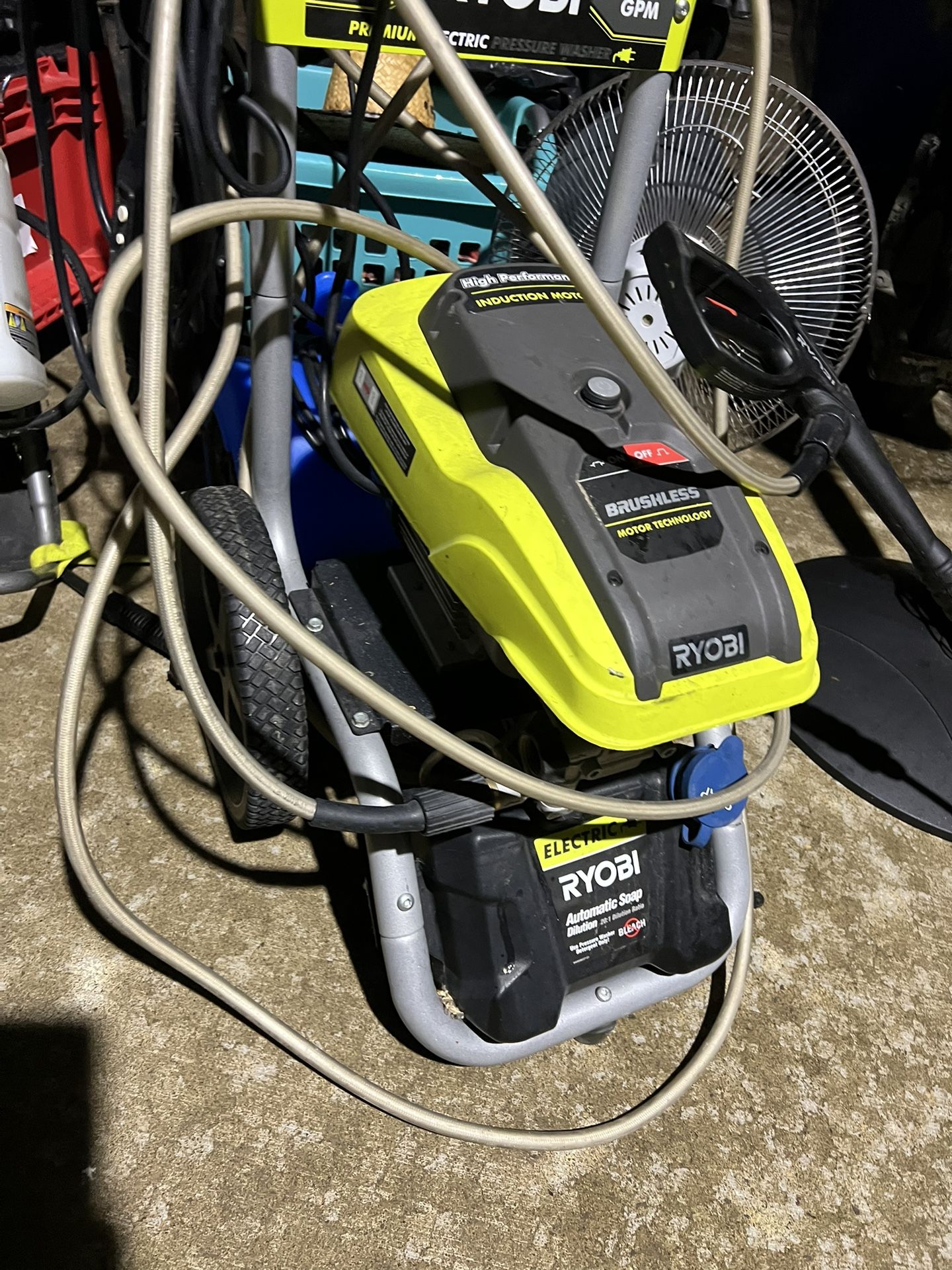 Ryobi Electric Pressure Washer !