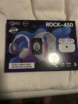 Okpu Rock-450 Smartwatch Combo Set