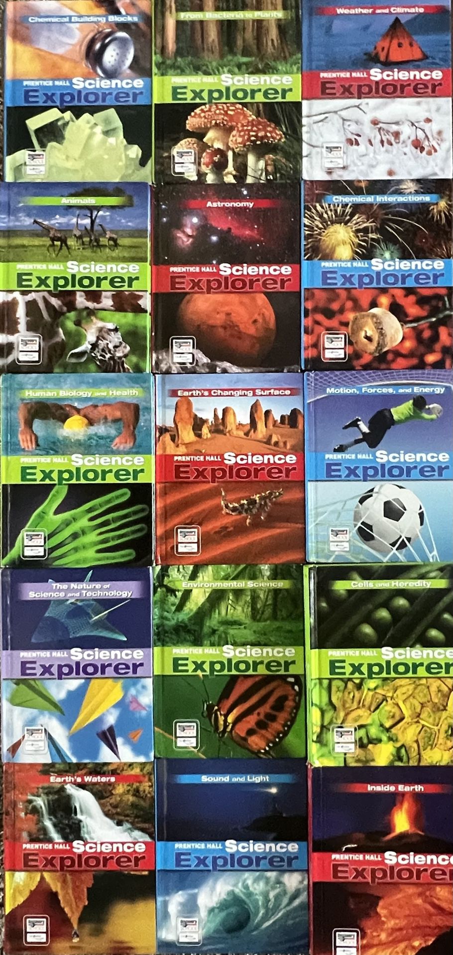 (22) Prentice Hall Science Explorer Hard Book Collection