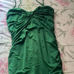Long Green Dress