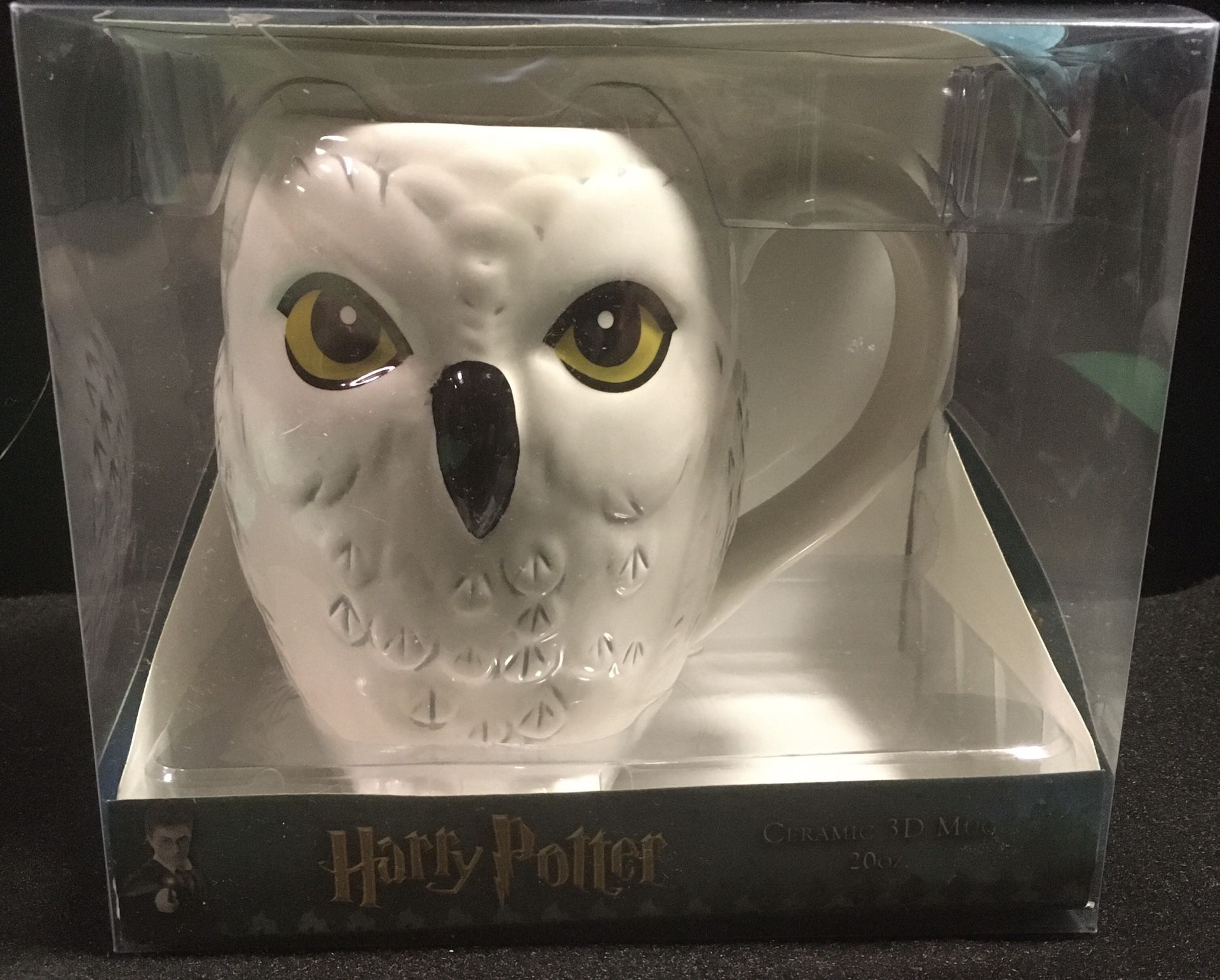 Brand new Harry Potter Hedwig Owl 20” Ceramic Coffee Tea Mug Limited Sculptured Collection