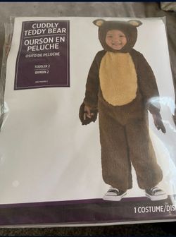 Teddy Bear Toddler Halloween Costume 
