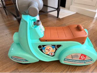 Fisher Price Toddler Baby Vespa Scooter
