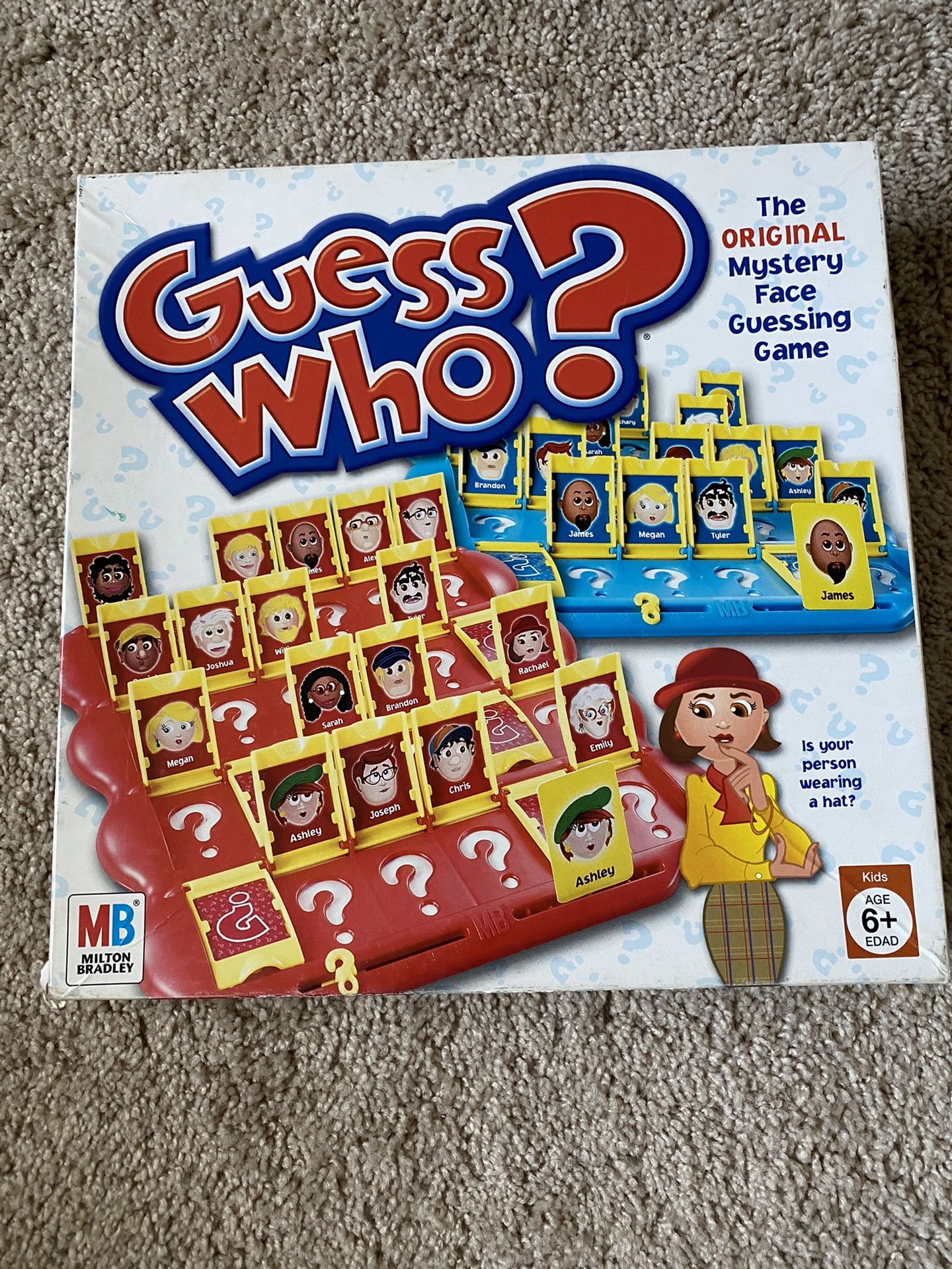Guess who? Game board kids
