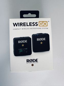 Rode Wireless GO Compact Wireless Microphone System