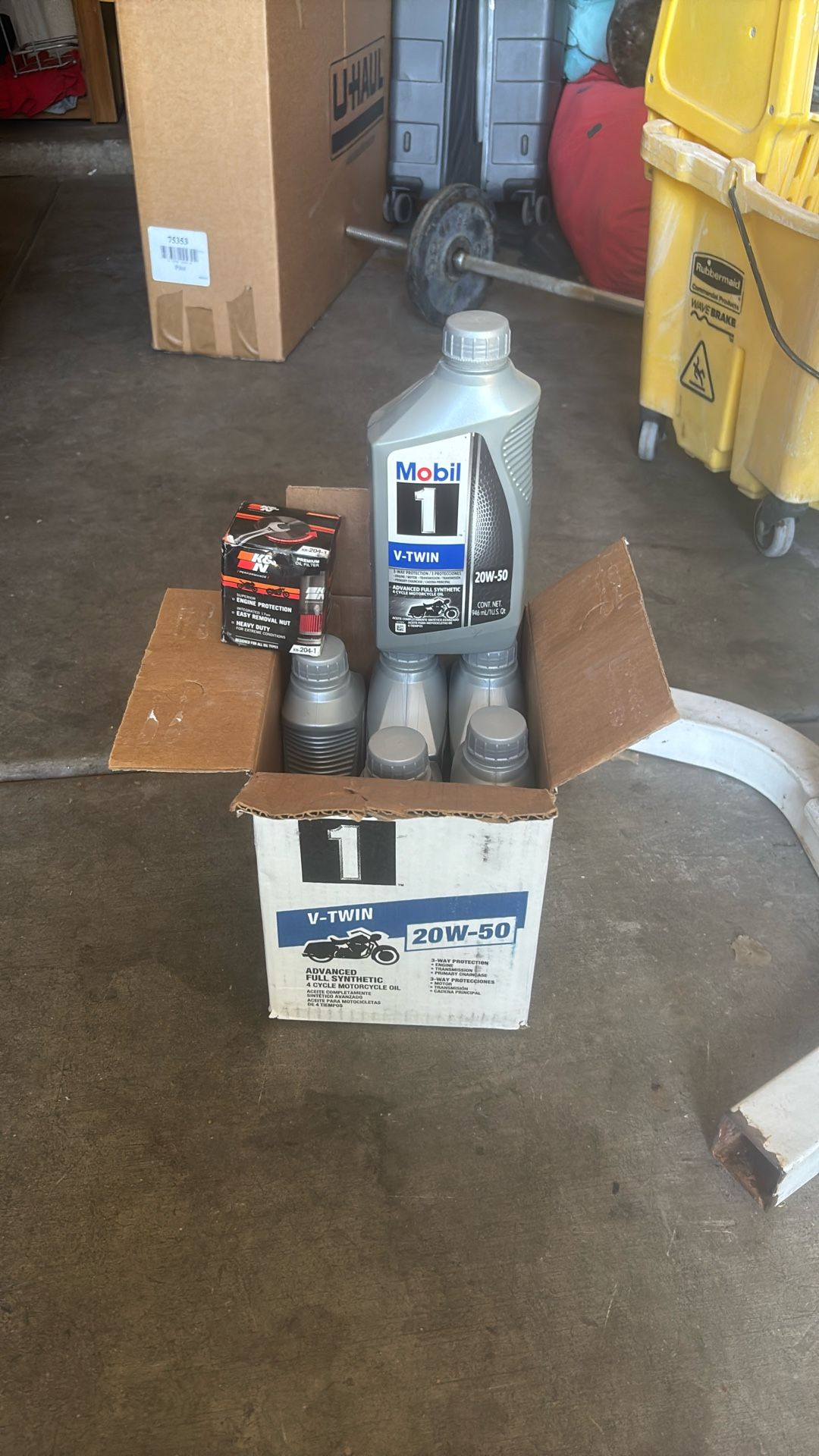 Motorcycle Oil And Filter