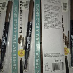 LA Colors Brow Pencil 6 Count