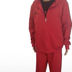 Three Pieces Jogger With Hoodie