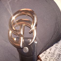 Leather Gucci Belt