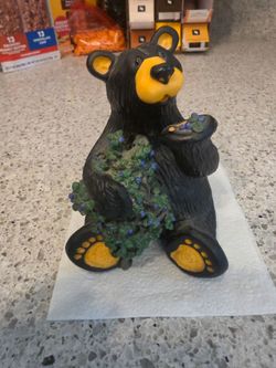 Bearfoots " Berry Heaven" by Jeff Fleming of Big Sky Carvers
