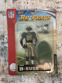 Reggie Bush #25 Saints NFL Re Plays Series III Figure – New