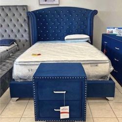 New 4pc Bedroom Set In Box Buy Now Pay Later $39 Down No Credit Needed 