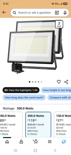 Floodlights